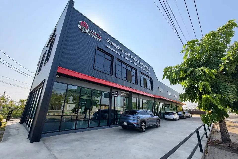 หน้าร้าน บ้านคนรักรถ สำนักงานใหญ่ บายพาส ราชบุรี